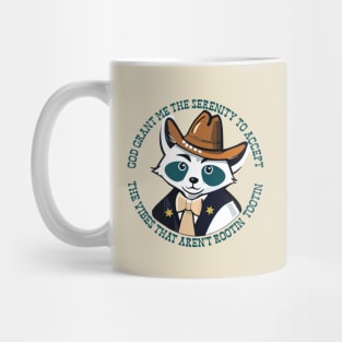 Grant Me Serenity For Rootin Tootin Vibes Mug